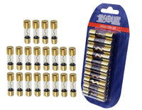 Absolute AGU100-20 100 Amp Gold-Plated AGU Glass Fuse (20 Pack)