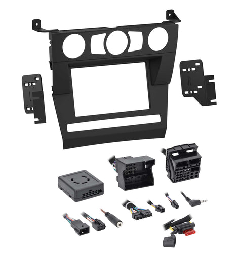 Metra 95-9328B Double-DIN Car Stereo Dash Kit - Compatible Fits for BMW 5 SERIES 2004-2007 (without factory NAV)