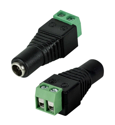 Heise HE-MQC5PK Male Two Wire Connector Adapter - 5-Pack