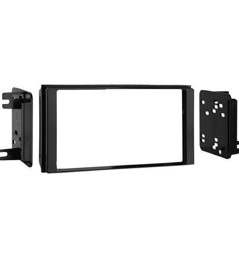 Metra 95-8902 Double-DIN Black Installation Kit - Compatible Fits for Subaru Forester/Impreza 2008-2014