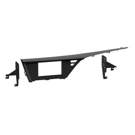 Metra 99-8266BLHG Single/Double-DIN Car Stereo Dash Kit - Compatible Fits for Toyota Camry (with separate climate bezel) 2018-2020