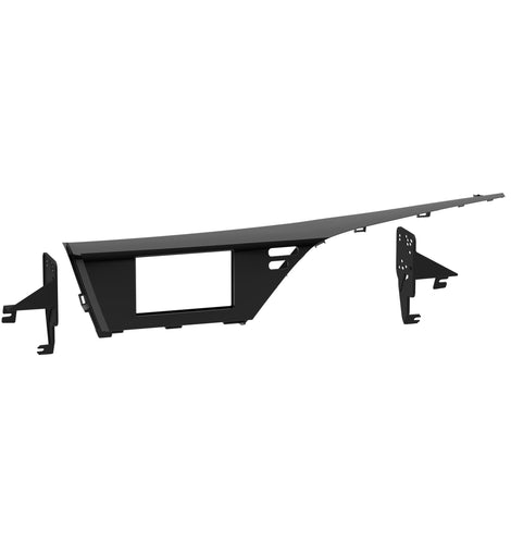Metra 99-8266BLHG Single/Double-DIN Car Stereo Dash Kit - Compatible Fits for Toyota Camry (with separate climate bezel) 2018-2020