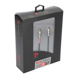 Tsunami TSX-RCA21 2 Channel 17 Ft RCA Cable