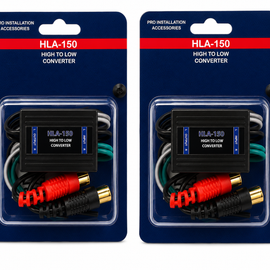 2 Absolute HLA-150 2-Channel High-to-Low Line Output Converter RCA Outputs