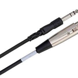 Hosa PXF-110, XLR3F to 1/4" TS Unbalanced Interconnect Cable - 10 Feet