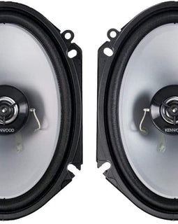 Kenwood Car KFC-C6866S 6x8" 500 Watts 2-Way Car Audio Coaxial Speakers Stereo