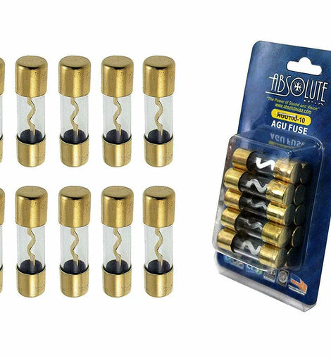 Absolute AGU80 80Amp AGU Fuse 10 PCS