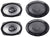 4 Kenwood KFC-6966S 1600 Watt 6x9" 3-Way Car Stereo Speakers