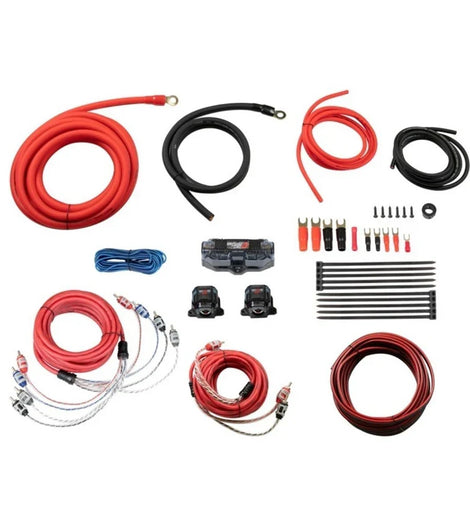 Cerwin Vega CAK46 4 Gauge 6 Channel Amplifier Kit OFC 100% Oxygen-Free Copper