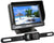 Absolute CAMPACK400 4 Inches Slim TFT LCD Universal Mount Monitor with License Plate Mount Rearview Night Vision Backup Camera