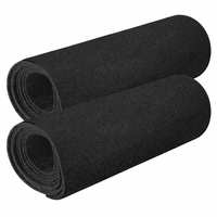 2 Absolute C20bk 40' Long/4-Feet Wide Black Carpet for Speaker Sub Box Carpet RV Boat Marine Truck Car Trunk Liner
