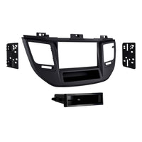 Metra 99-7369B Single-DIN Car Stereo Dash Kit - Compatible Fits for Hyundai Tucson 2016-2018