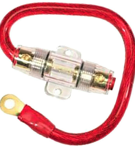 Absolute ANLPKG0RD Power Cable and In-Line ANL Fuse Kit (Red)