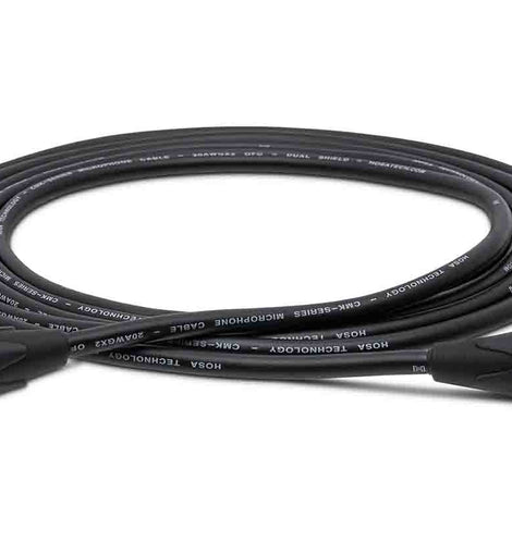 Hosa CMK-015AU, Neutrik XLR3F to XLR3M Edge Microphone Cable - 15 Feet