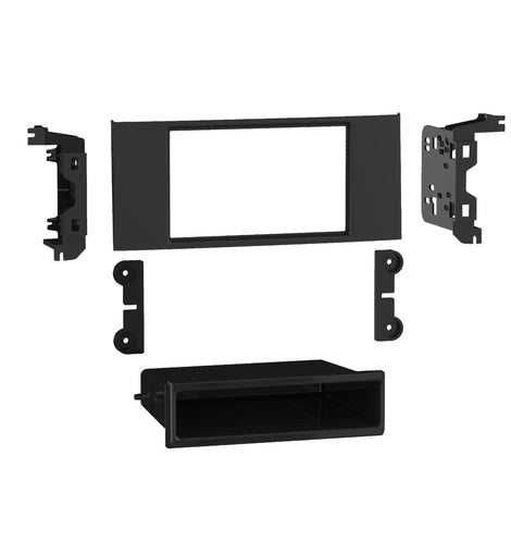 Metra 99-9402B Single/Double-DIN Car Stereo Dash Kit - Compatible Fits for Land Rover Range 2003-2012