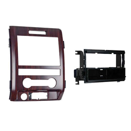 Metra 99-5820CB Single-DIN Car Stereo Mounting Kit - Compatible Fits for Ford F-150 11-12