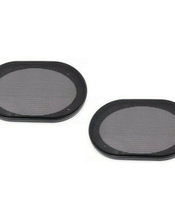 2 Absolute USA CS4x6 4x6" Speaker Grill<br/>Universal 4x6" Car Speaker Coaxial Component Protective Grills Covers Pair