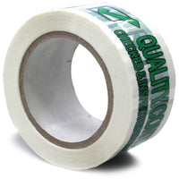 3MIL Printed QUALITY CONTROL CARTON Sealing Packing Box Tape 2.5" X 110 Yard
