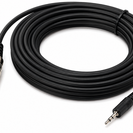 2 MR DJ CEQS12 12 ft 1/4" TRS (Stereo) Male to 1/8" (3.5mm) TRS Stereo Audio Cable