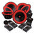 3 Sets Cerwin Vega 2 V465C 6.5" 400W Component & V465 400W 6.5" Coaxial Speakers