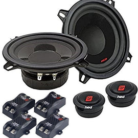 2 Sets Cerwin Vega H7525C 720W Max 100W RMS 5.25" HED Series 2-Way Component Car Speakers