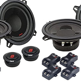 2 Sets Cerwin Vega H7525C 720W Max 100W RMS 5.25" HED Series 2-Way Component Car Speakers