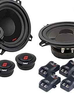 2 Sets Cerwin Vega H7525C 720W Max 100W RMS 5.25" HED Series 2-Way Component Car Speakers