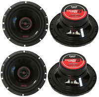 4 Pack Cerwin Vega H7652 6.5" 2-Way Coaxial Speaker System 640 Watts Max