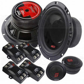 2 Sets Cerwin Vega Mobile H765C HED Series 6.5" 360-Watt Component Speaker System