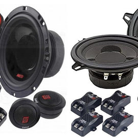 Cerwin-Vega H7525C 5.25″ 360W + H765C 400W 6.5" 2-Way Component Speakers