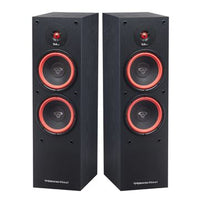 2 Cerwin Vega SL-28 Dual 8" 2-Way Home Audio Floor Speaker (Passive, Unpowered)