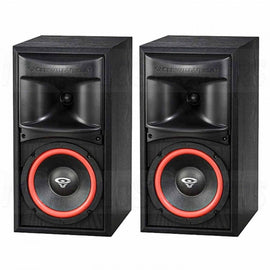 2 Cerwin Vega XLS-6 6.5" 2-Way Bookshelf Speakers