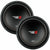 2 Cerwin Vega XED12V2 1000W 12" SVC 2-OHM Car Audio Subwoofer Woofer