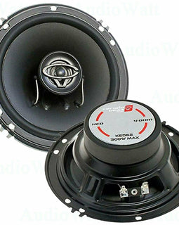 Cerwin Vega Mbile XED62 <br/> 300W 6.5" XED Series 2-Way Coaxial Car Speakers