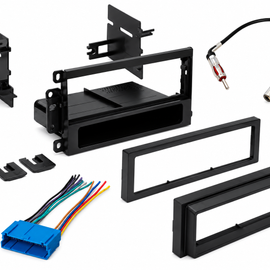 American Terminal GMK420 Single DIN Dash Kit for Select 1995-2008 GM/Chevrolet/Honda/Isuzu/Suzuki Vehicles + Tweeter