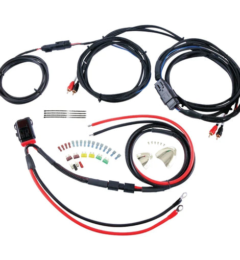 Cerwin Vega CMHR2 1998-2023 Harley Davidson 2 Channel Amplifier Installation Kit