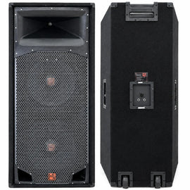 2 MR DJ COMSD15 Dual 15" Professional Passive PA Speaker 5000W