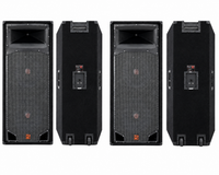 2 MR DJ COMSD15 Dual 15" Professional Passive PA Speaker 5000W