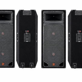 2 MR DJ COMSD15 Dual 15" Professional Passive PA Speaker 5000W