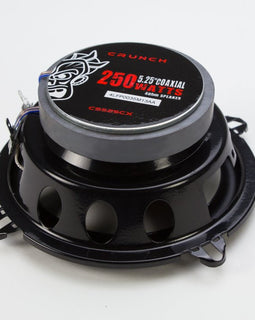 Crunch CS525CX 250W 5.25" 2-Way CS Series Coaxial Car Speakers