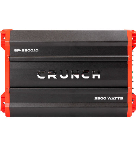 Crunch GP-3500.1D GROUND POUNDER 3500 Watt Amplifier