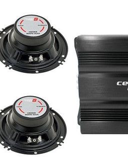 Cerwin Vega CVP1600.4D 4-Ch + 2 XED-62 6.5" Speaker + AMP Kit + Mobile Bracket & Tape