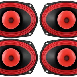 4 Cerwin Vega CVPX69 CVPX Series 6"x9" 2-Way Full Range Speaker w/Horn Tweeter