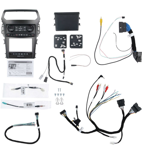 Metra 99-5862CH Double DIN Dash Kit - Compatible Fits Ford Explorer 2011-2019 (Non-Sony With Factory 8
