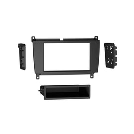 Metra 99-8724B Single/Double-DIN Car Stereo Dash Kit - Compatible Fits for Mercedes Benz CLK Class 2005-2009