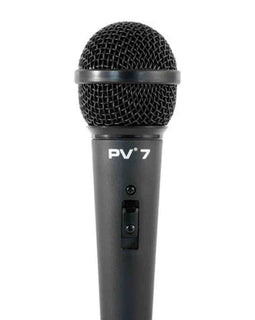 Peavey PV7 Microphone with XLR to XLR Cable