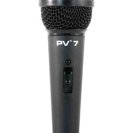 Peavey PV7 Microphone with XLR to XLR Cable