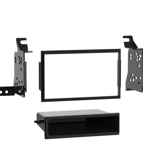 Metra 99-7635 Double-DIN Car Stereo Dash Kit - Compatible Fits for Nissan Multi 2005-2015 / Suzuki Equator 2009