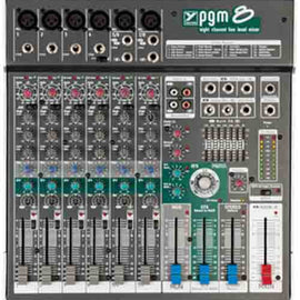 Yorkville PGM8, 8-Channel Mixer with Digital Effects and Graphic EQ