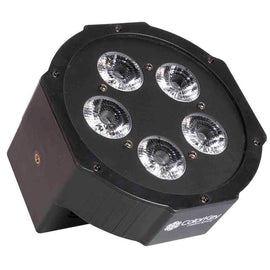 Headliner Santa Monica Portable DJ Facade with 2 WaferPar HEX 5 MKII Low Profile Wash Lights